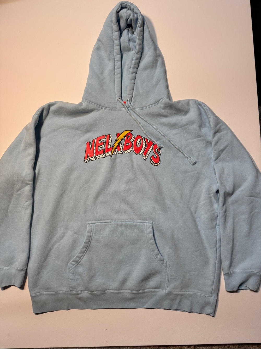 NELKBOYS Light Blue Pullover Hoodie‎